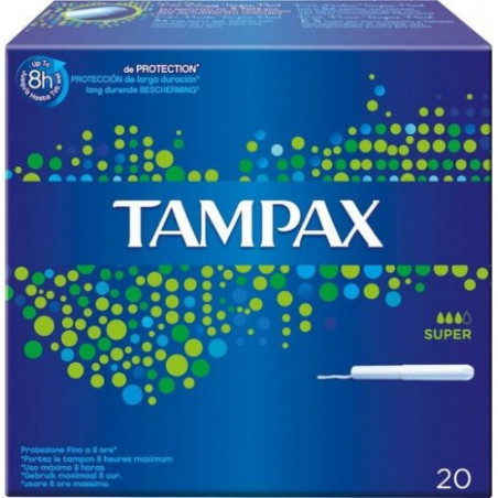 TAMPAX SUPER X 20