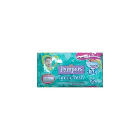 PAMPERS SALV.BABY FRESH  PH DELIC X50