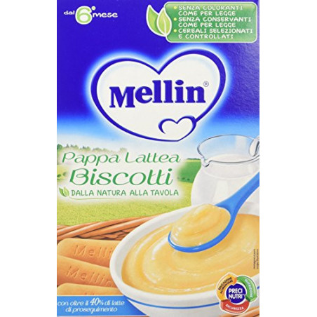 MELLIN PAPPA LATTEA BISC.GR.250