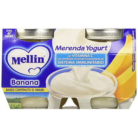 MELLIN OMO YOGURT BANANA GR.120X2