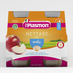 PLASMON NETTARE MELA ML.125X4