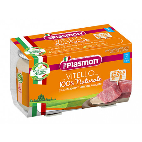 PLASMON OMO VITELLO GR.80X2