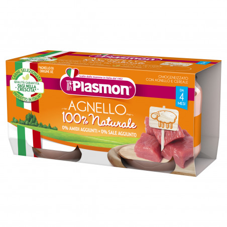 PLASMON OMO AGNELLO GR.80X2