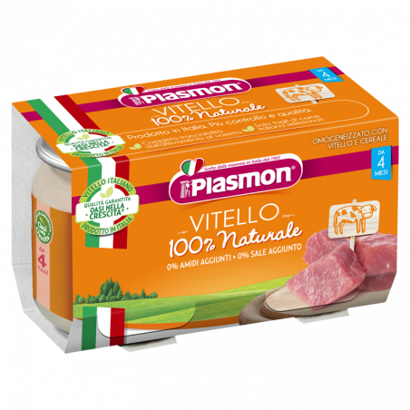 PLASMON OMO VITELLO GR.120X2