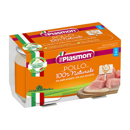 PLASMON OMO POLLO GR.80X2