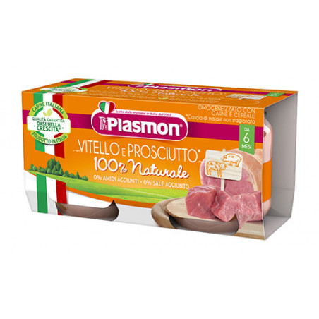 PLASMON OMO VITELLO PROSC GR.80X2