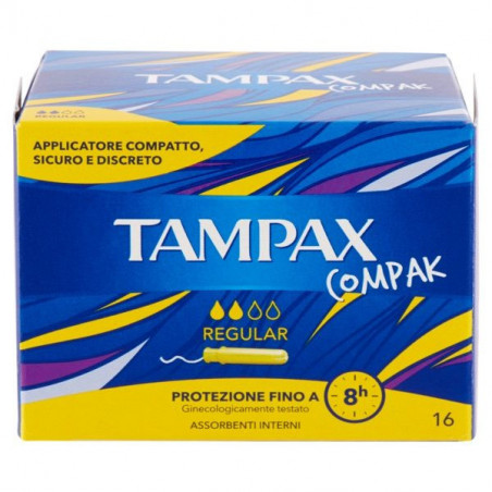 TAMPAX COMPACT REGULAR X16