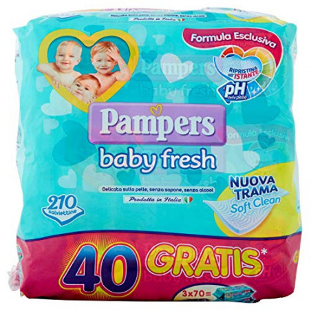 PAMPERS SALV.BABYFRESH 3X70