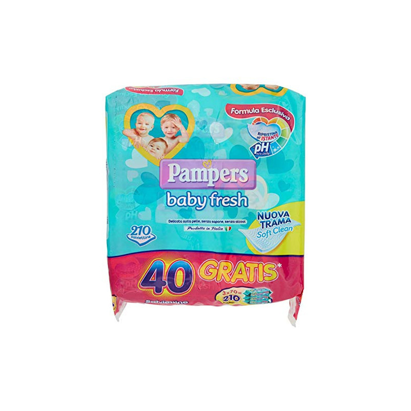 PAMPERS SALV.BABYFRESH 3X70