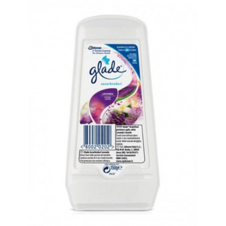 GLADE ASSORB.GEL LAVANDA 150GR