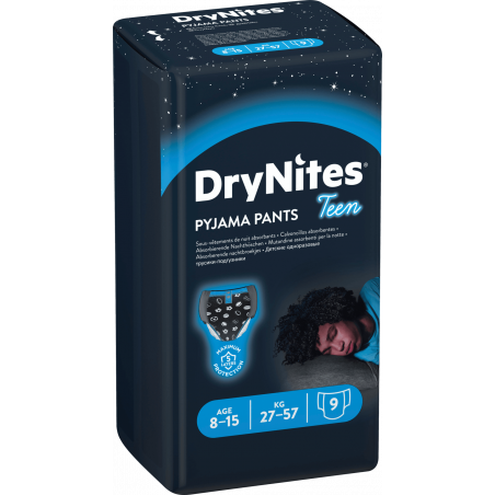 HUGGIES DRY NITES BOY 8-15