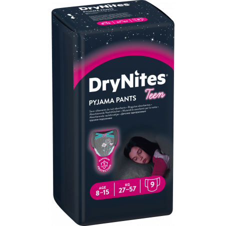 HUGGIES DRY NITES GIRL 8-15