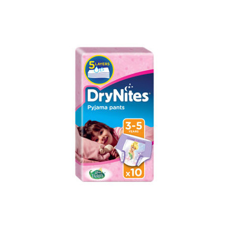 HUGGIES DRY NITES GIRL 3-5