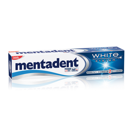 MENTADENT DENT WHITE S.75ML