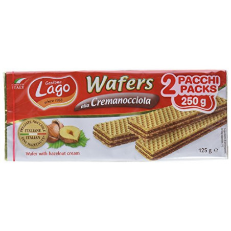 ELLEDI WAFER NOCCIOLA 125X2