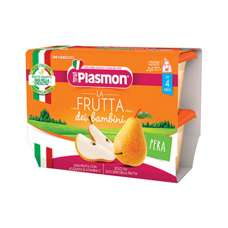 PLASMON OMO SAP NAT.PERA GR.100X4