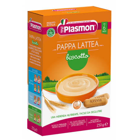 PLASMON PAPPA LATTEA BISC.GR 250