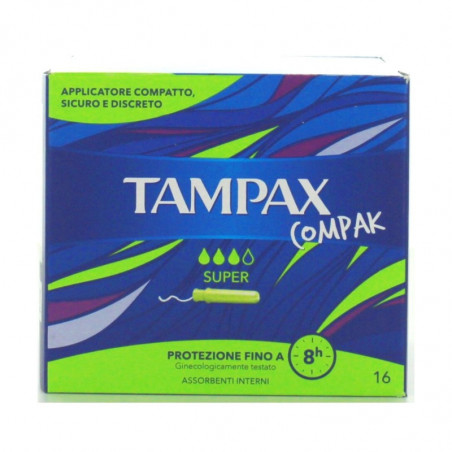 TAMPAX COMPACT SUPER X16