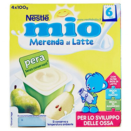 MIO MERENDA PERA 4X100GR