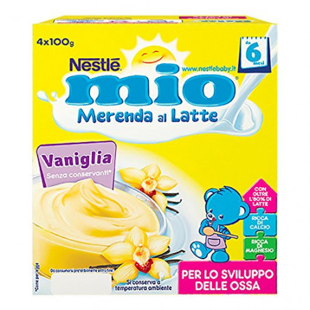 MIO MERENDA VANIGLIA 4X100GR