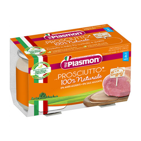 PLASMON OMO PROSCIUTTO GR.120X2