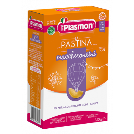 PLASMON PASTINA MACCHERONCINI GR.340(E)