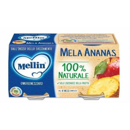 MELLIN OMO MELA ANANAS GR.100X2