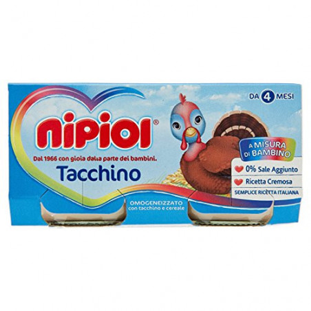 NIPIOL OMO TACCHINO GR.80X2