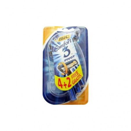 BIC CONFORT 3 PIVOT 4+2GRATIS