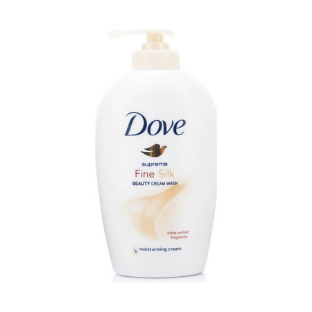 DOVE SAP LIQ SILK 250 ML