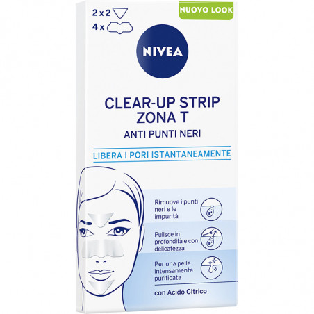 NIVEA CLEAR-UP STRIP ZONA X6