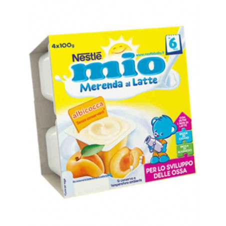 MIO MERENDA ALBICOCCA 4X100GR