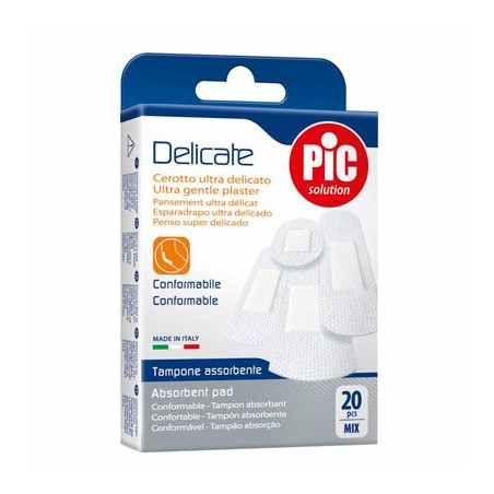 PIC CEROTTO DELICATE AB 19X72MM 20PZ