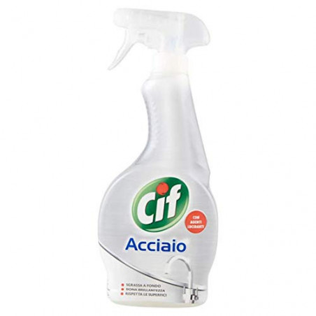 CIF ACCIAIO SPRAY 500 ML