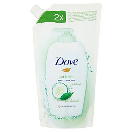 DOVE SAP LIQ RIC.GO FRESH 500ML