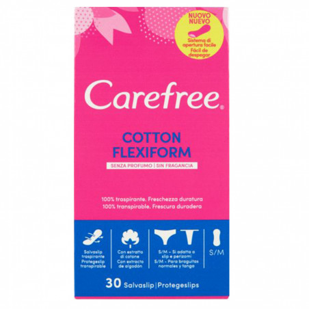 CAREFREE SALVASLIP FLEXIx30 white