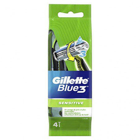 GILLETTE BLUE III RASOIO SENSITIVE X 6