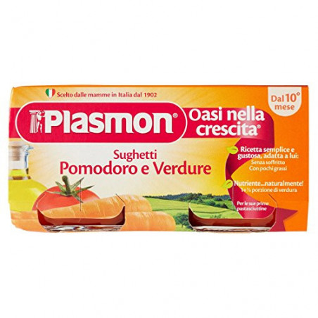 PLASMON OMO SUGO POM VERD GR.80X2