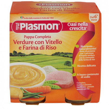 PLASMON PAPPA CO.VER FAR VIT.GR.190X2(E)