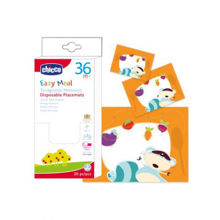 CHICCO TOVAGLIETTE MONOUSO X20 (E)