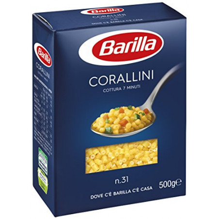 BARILLA PASTINA CORALLINI 500GR