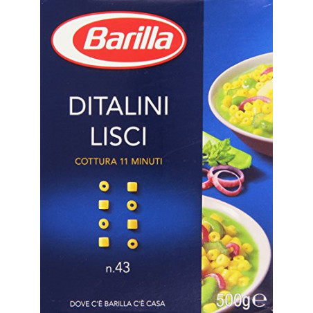 BARILLA PASTINA DITALINI LISCI 500GR