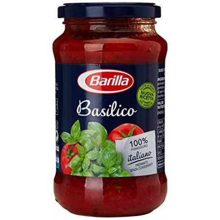 BARILLA SUGO BASILICO 400GR.