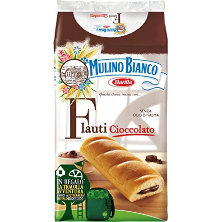 MULINO BIANCO FLAUTI AL CIOCCOLATO