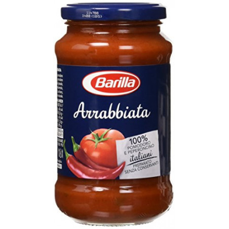 BARILLA SUGO ARRABBIATA 400GR.