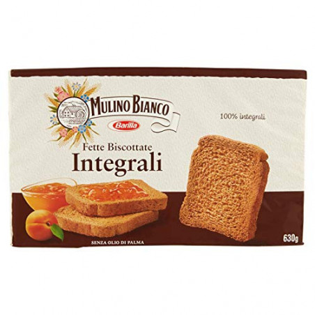 Fette Biscottate Le Integrali 630 Gr Mulino Bianco