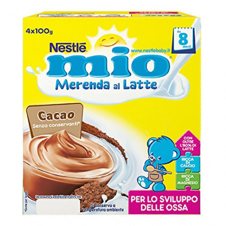 MIO MERENDA CACAO 4X100GR