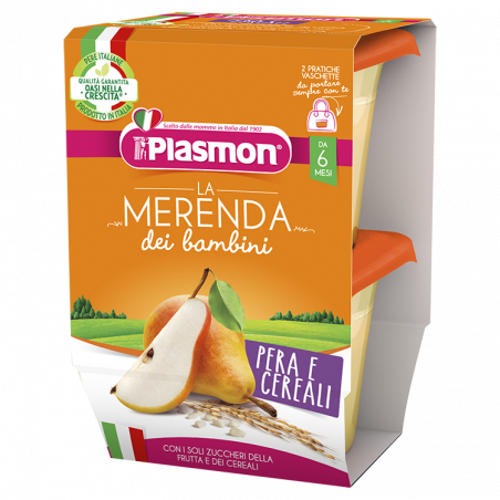 PLASMON MERENDA SAP.N.PERA CER.GR.120X2