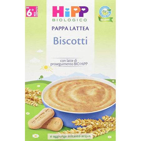 HIPP PAPPA LATTEA BISC GR.250