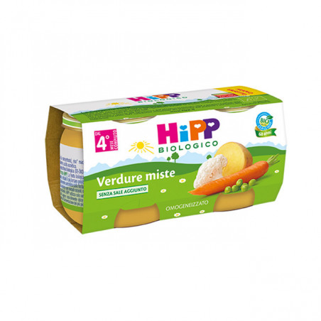 HIPP OMO VERDURE MISTE GR.80X2